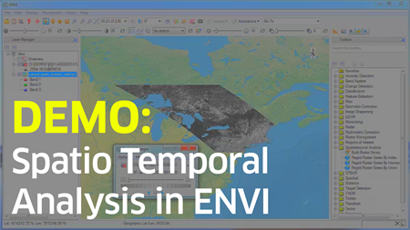 DEMO | Spatio Temporal Analysis in ENVI