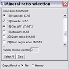 ASTER Mineral Ratios tool (ENVI Classic)