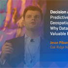 Decision Advantage: Predictive Analytics in Geospatial Intelligence... | Jesse Piburn, ORNL