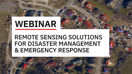 Remote Sensing Solutions for Emergency Response