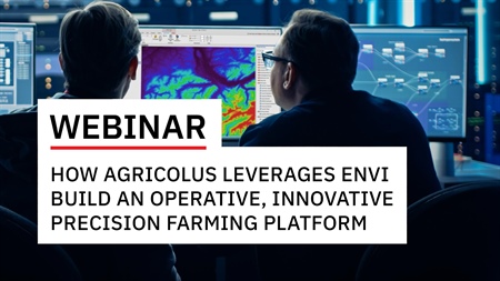 Remote Sensing for the Enterprise – How Agricolus leverages ENVI to build an operative, innovative Precision Farming Platform