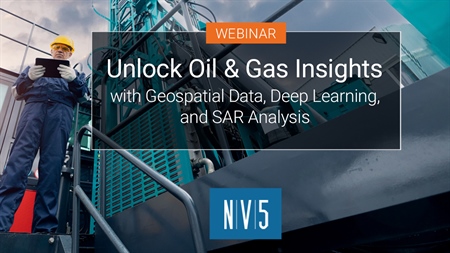 Unlock Oil & Gas Insights with Geospatial Data, Deep Learning, and SAR Analysis