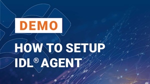 How to Setup IDL Agent