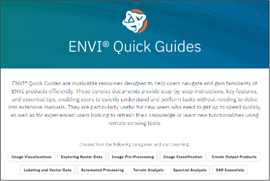 New ENVI Agent and IDL Agent Quick Guides