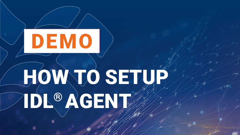 How to Setup IDL Agent - NV5 Geospatial
