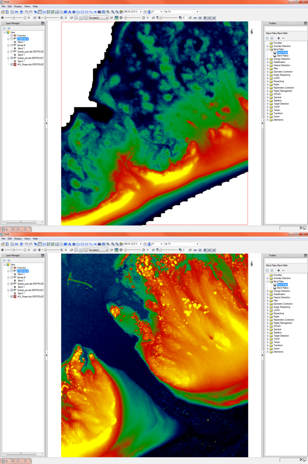 Analyze Coastal Erosion with LiDAR