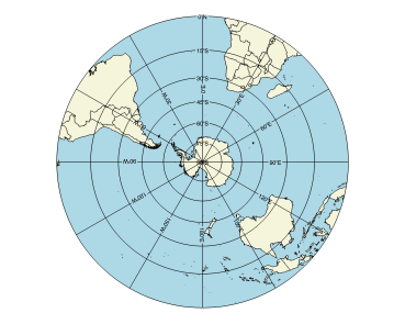 map of antarctica