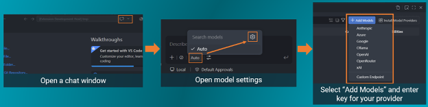 API key configuration steps