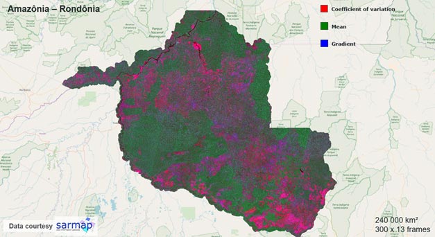 SAR time series processing with ENVI SARscape