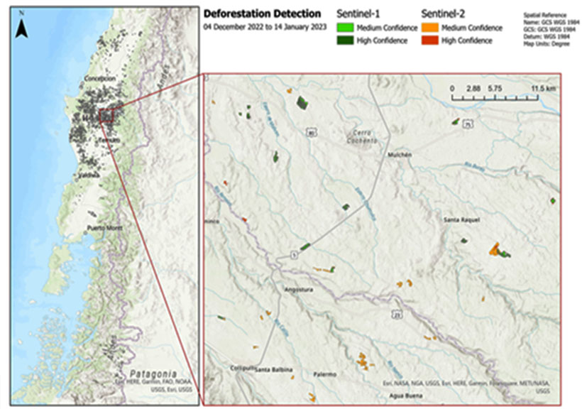 ENVI Inform helps monitor wide areas