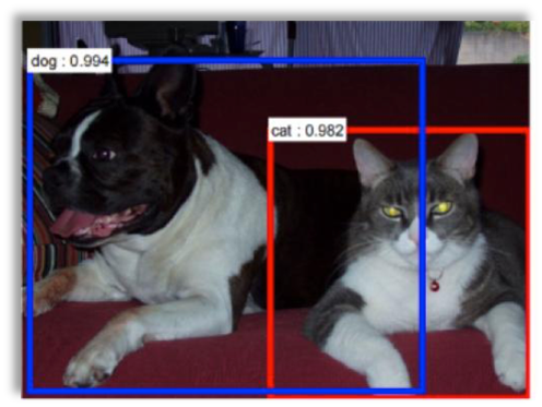 Comparative large size of target objects to the overall canvas