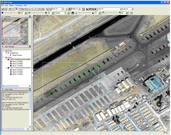 Figure 9: ENVI Preview Portal